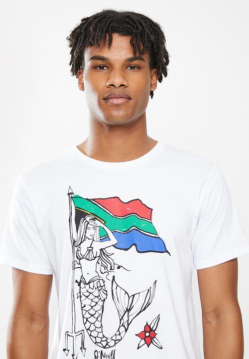 O'Neill - Sa mermaid short sleeve tee - white