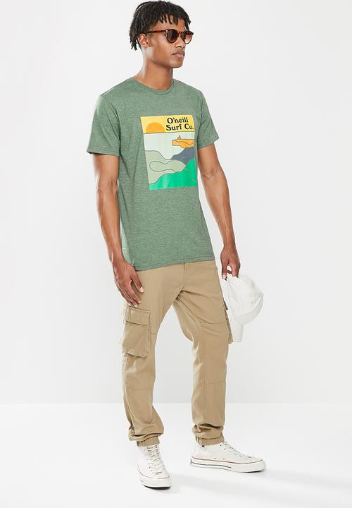 O'Neill - Coastline short sleeve tee  - green 