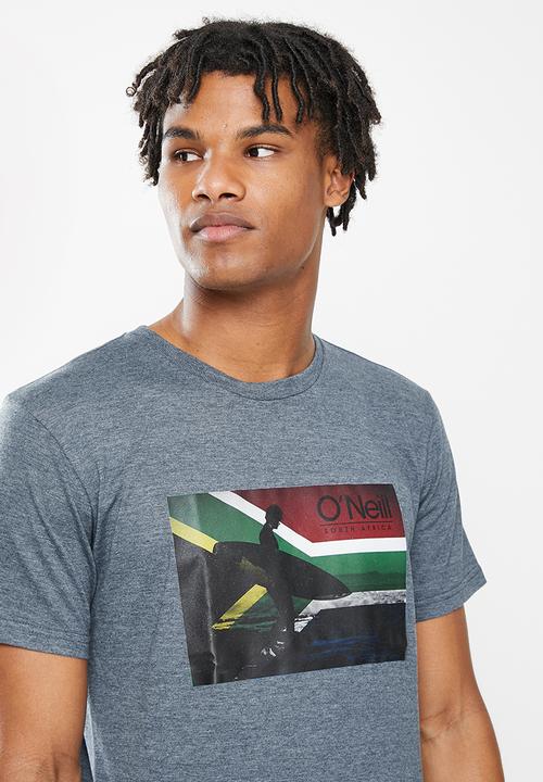 O'Neill - Flag slash short sleeve tee  - navy 
