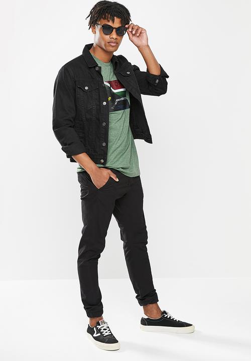 O'Neill - Flag slash short sleeve tee - green 