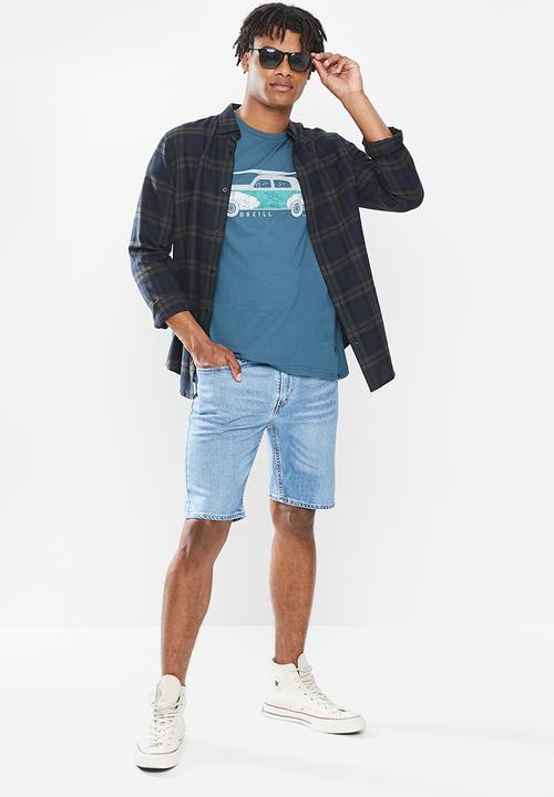 O'Neill - Garden route short sleeve tee - blue