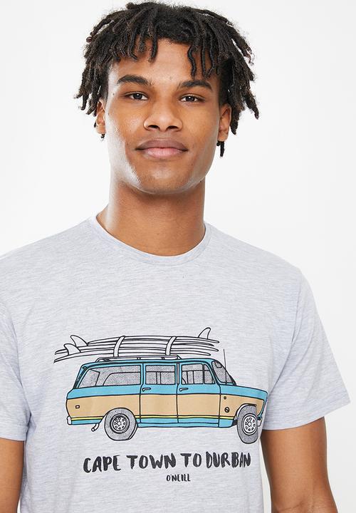 O'Neill - The long road home short sleeve tee - grey 