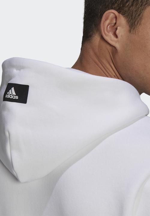 adidas Performance - SPORTSWEAR COLORBLOCK HOODIE- white