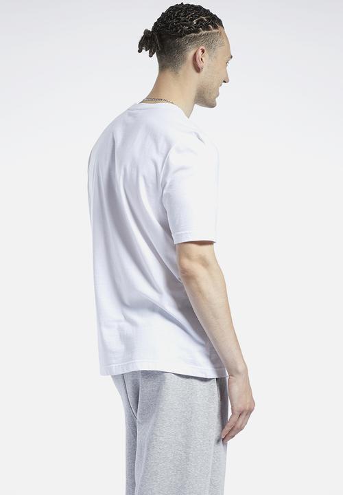 Reebok - Cl f vector tee T-shirt - white/vector navy/vector red
