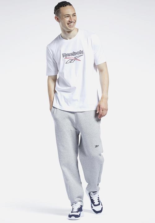 Reebok - Cl f vector tee T-shirt - white/vector navy/vector red