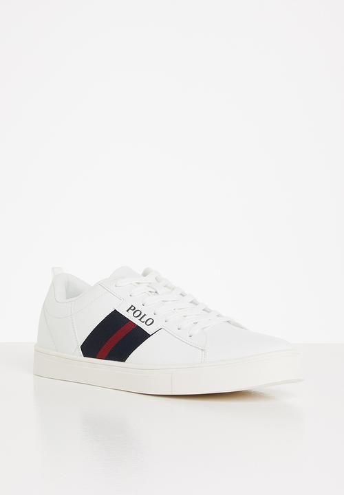 POLO - Ian side flash sneaker - white