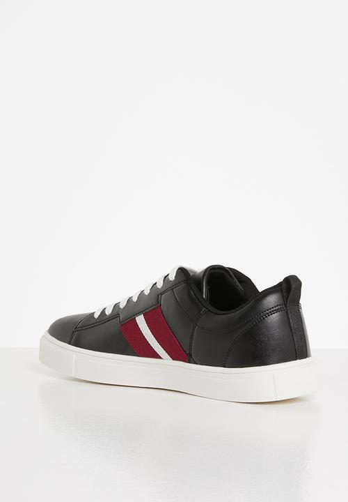 POLO - Ian side flash sneaker - black