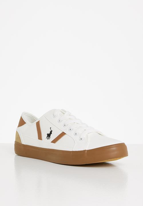 POLO - Isaac multi canvas sneaker - white