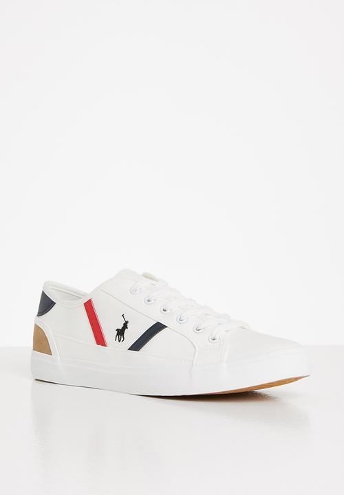 POLO - Isaac multi canvas sneaker - white
