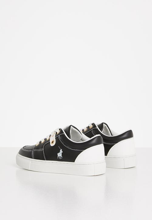 POLO - Boys brian contrast sneaker - black & white 