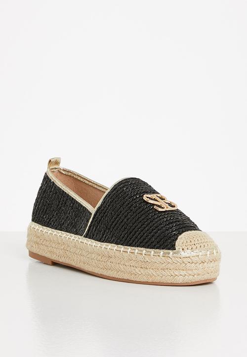 SISSY BOY - Making moves espadrille - black