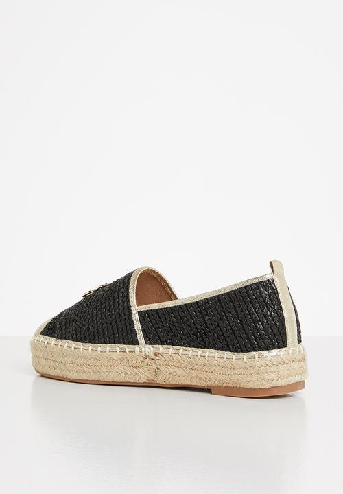 SISSY BOY - Making moves espadrille - black