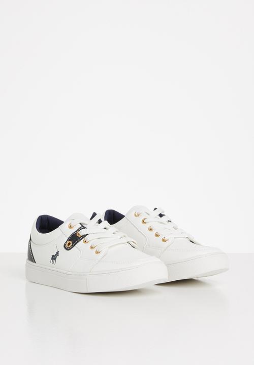POLO - Boys brian contrast sneaker - white