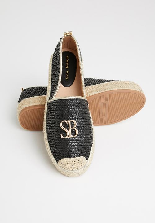 SISSY BOY - Making moves espadrille - black