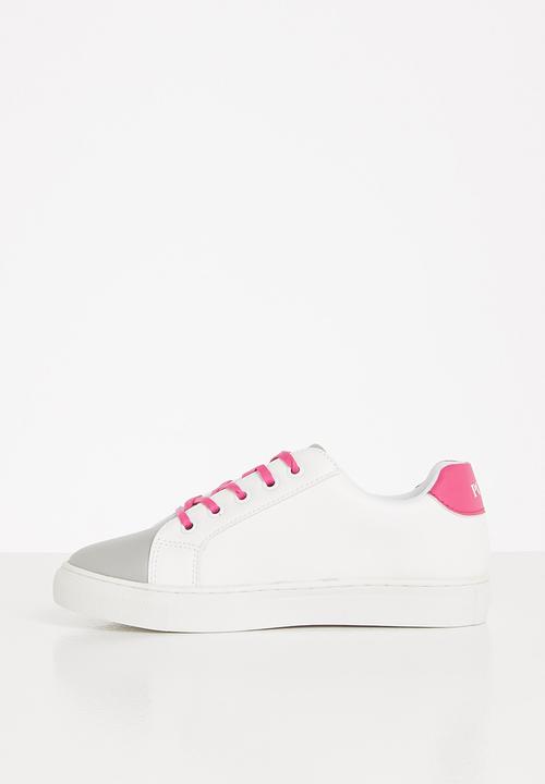 POLO - Girls dee contrast sneaker - white 