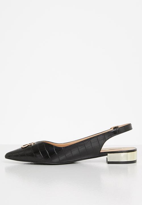 SISSY BOY - Allegra slingback pump - black