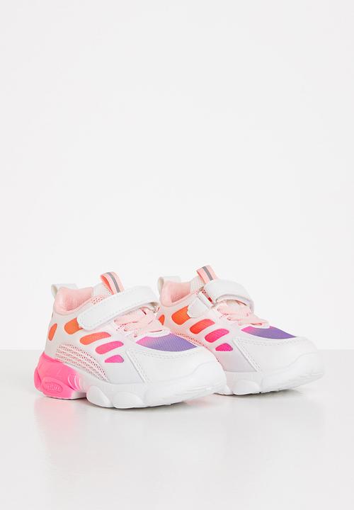Pop Candy - Girls chunky sneaker - white & pink