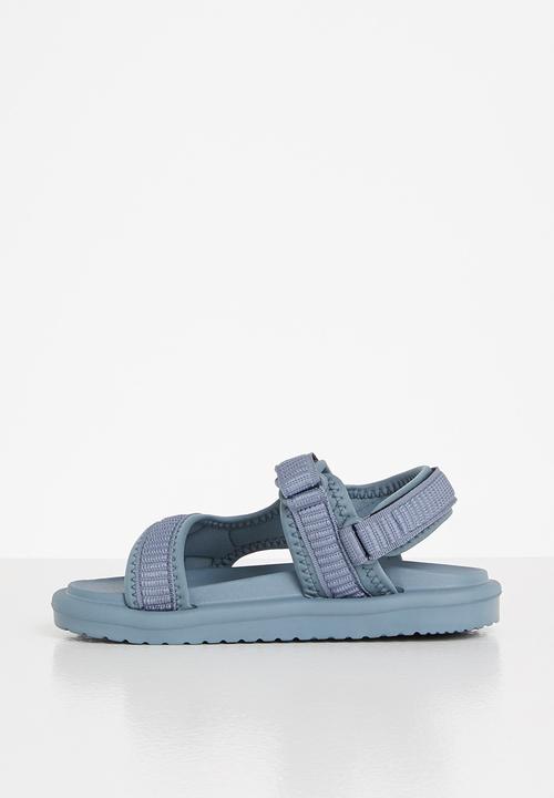 Pop Candy - Boys velcro strap sandals - blue
