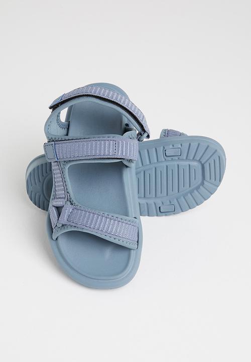 Pop Candy - Boys velcro strap sandals - blue