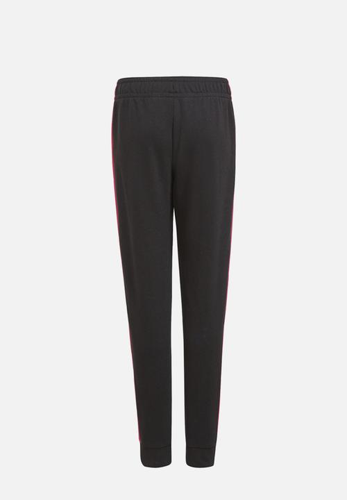 adidas Performance - G hoodedcrop & bottom - magenta/white/black
