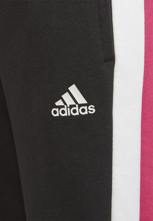 adidas Performance - G hoodedcrop & bottom - magenta/white/black