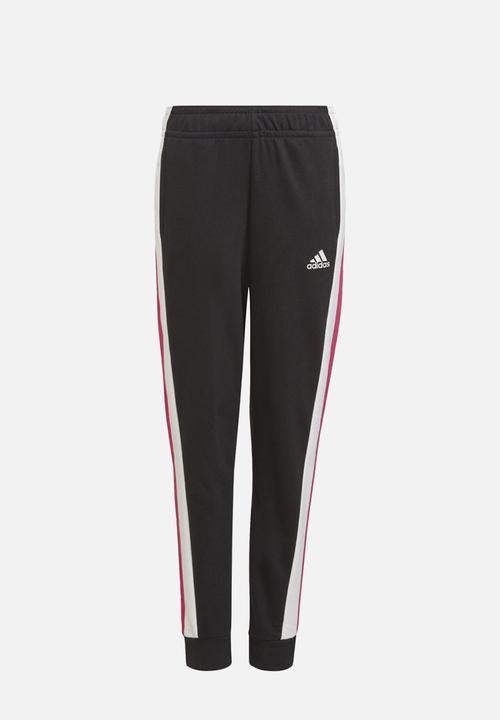 adidas Performance - G hoodedcrop & bottom - magenta/white/black