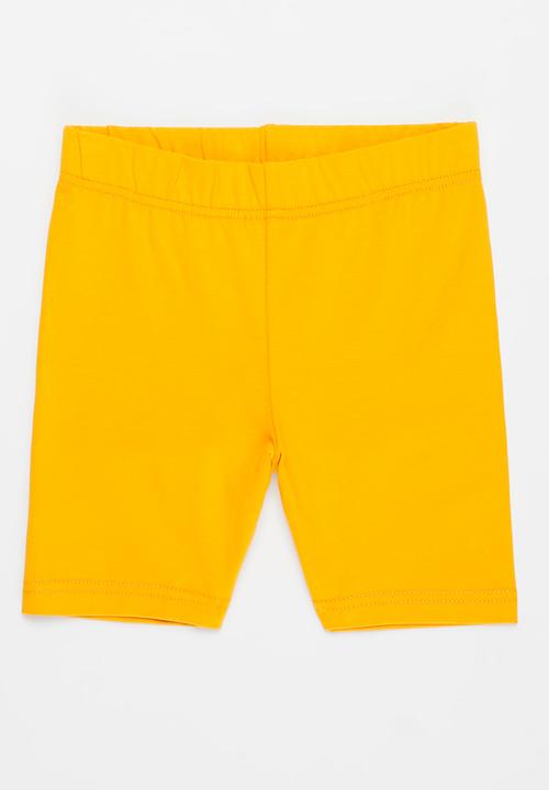 Rebel Republic - 2 Pack cycling short - yellow & grey