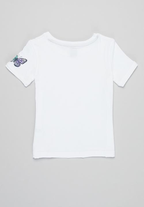 LAB - Girls graphic tee - white