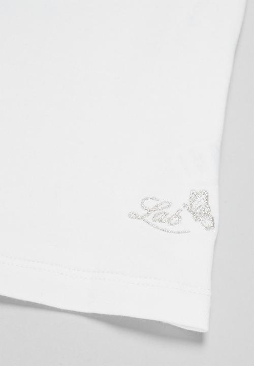 LAB - Girls graphic tee - white
