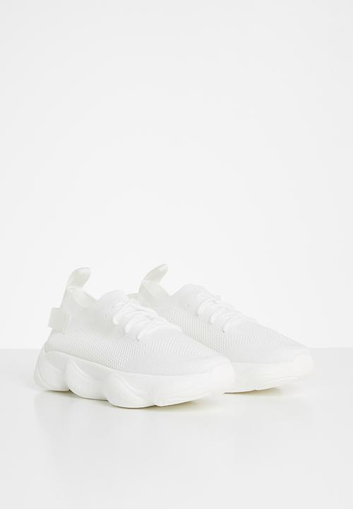 Rebel Republic - Girls sock sneaker - white