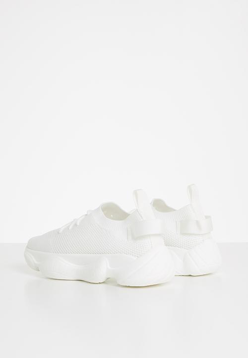 Rebel Republic - Girls sock sneaker - white