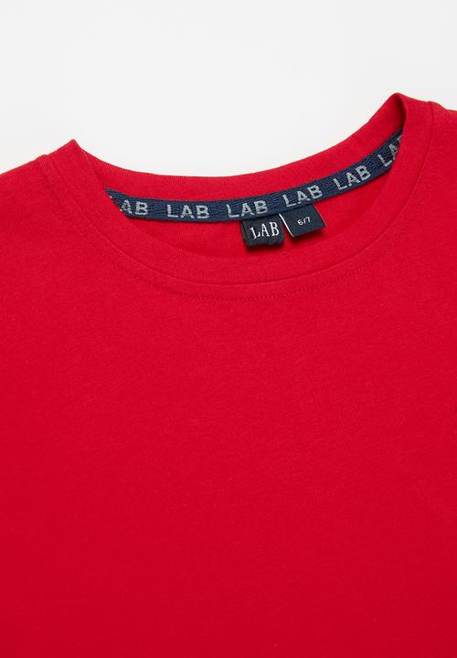 LAB - Boys short sleeve tee - red