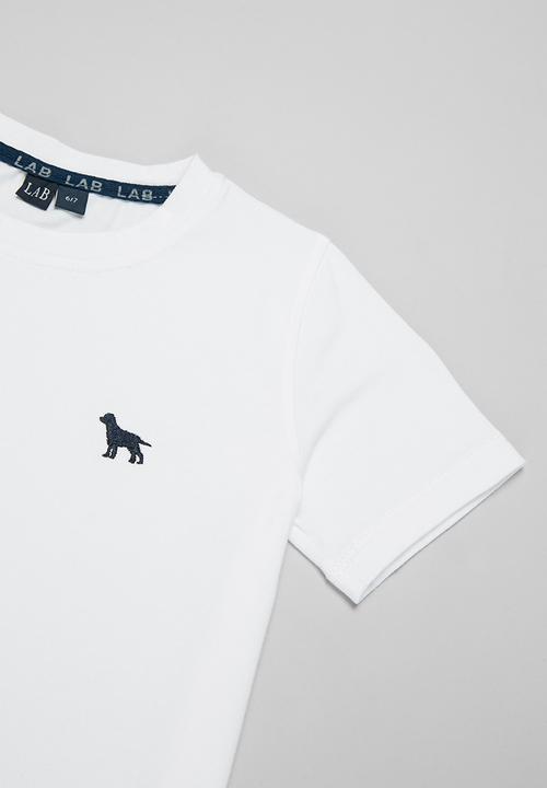 LAB - Boys short sleeve tee - white