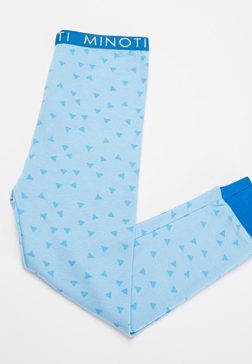 MINOTI - Boys robot pyjama set - blue