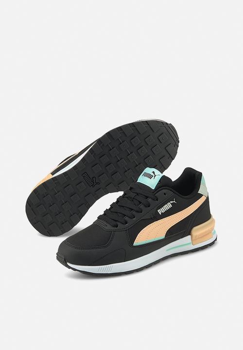 PUMA - Graviton tech jr - puma black-parfait pink