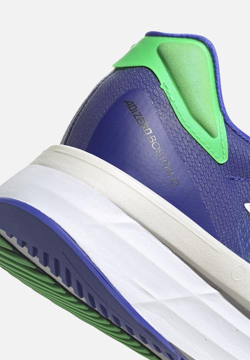 adidas Performance - Adizero boston 10 m - sonic ink/ftwr white/screaming green