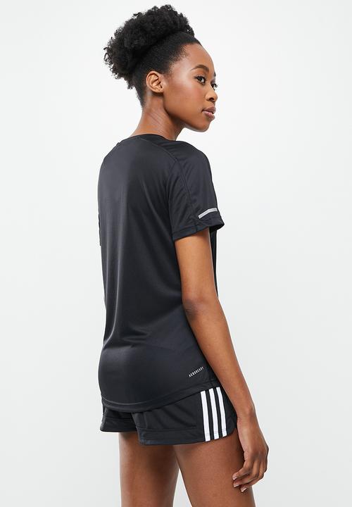 adidas Originals - Run it tee w - black