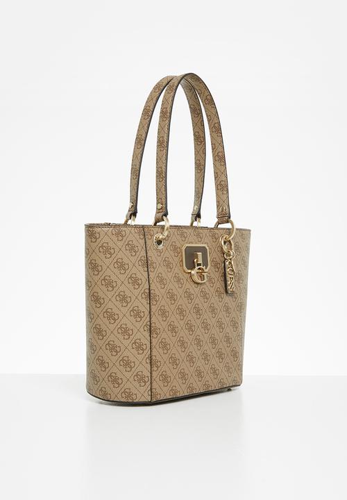 GUESS - Noelle small elite tote - latte