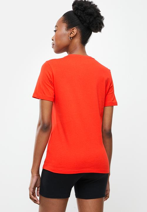 adidas Originals - Trefoil short sleeve tee - red