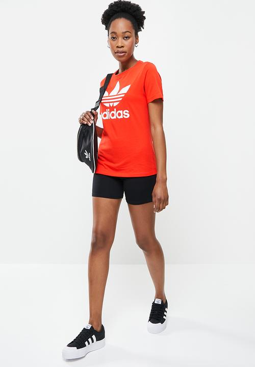 adidas Originals - Trefoil short sleeve tee - red