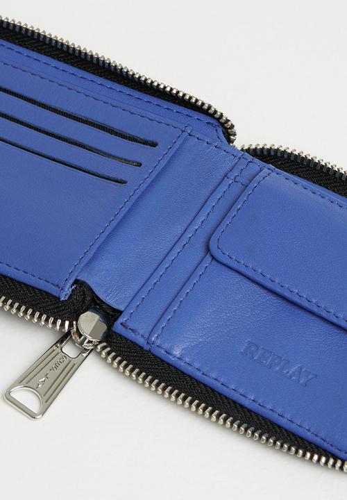 Replay - Embossed wallet - black