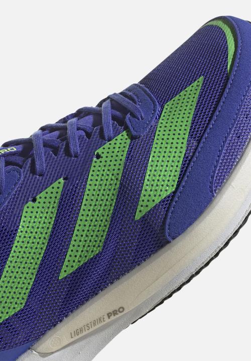 adidas Performance - Adizero adios 6 m - sonic ink/screaming green/ftwr white