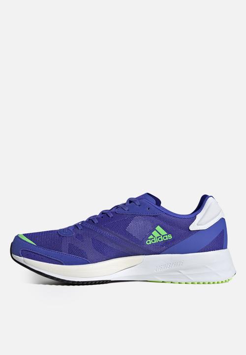 adidas Performance - Adizero adios 6 m - sonic ink/screaming green/ftwr white