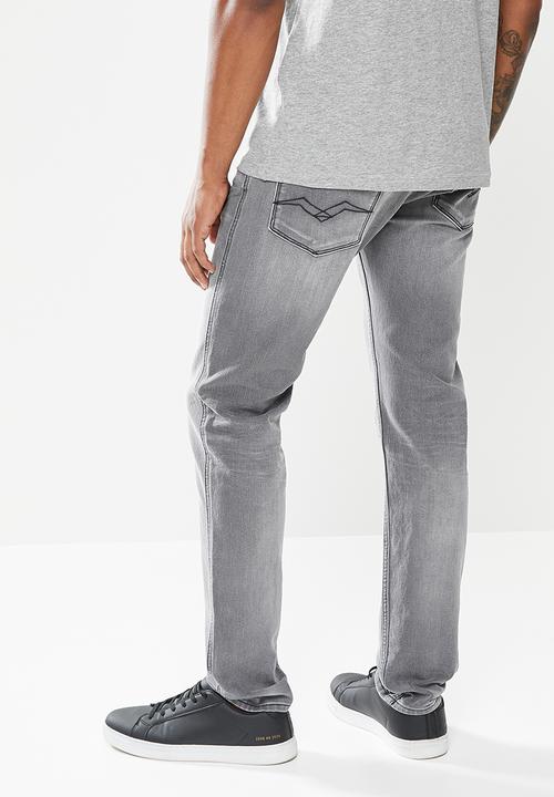 Replay - Anbass slim jeans - washed grey