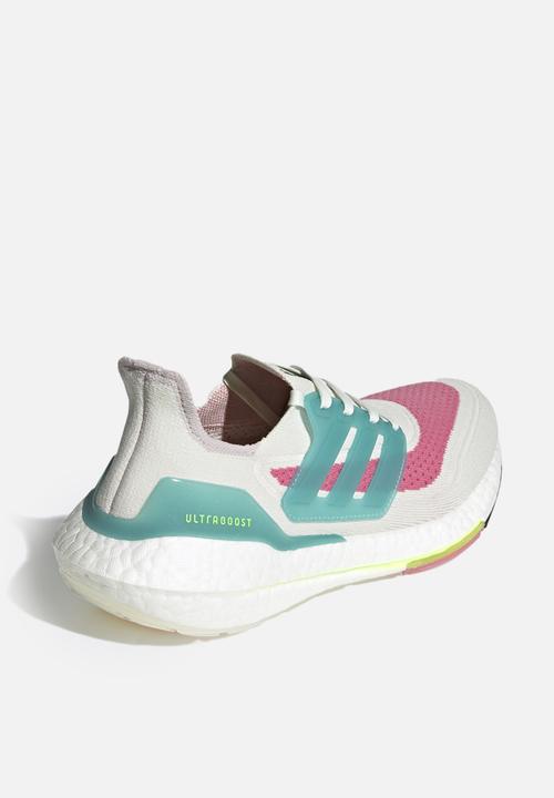 adidas Originals - Ultraboost 21 w - white tint/mint ton/rose tone