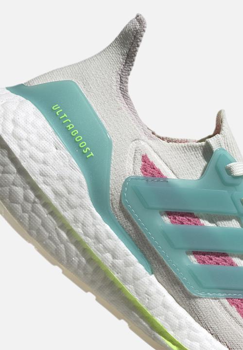 adidas Originals - Ultraboost 21 w - white tint/mint ton/rose tone