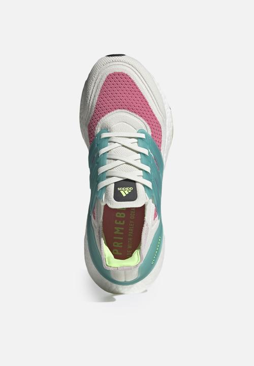 adidas Originals - Ultraboost 21 w - white tint/mint ton/rose tone