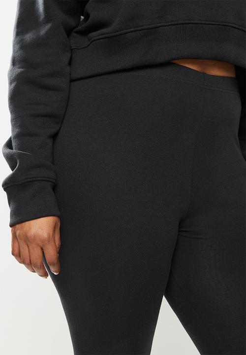 Missguided - Plus oversized sweat & leggings - black