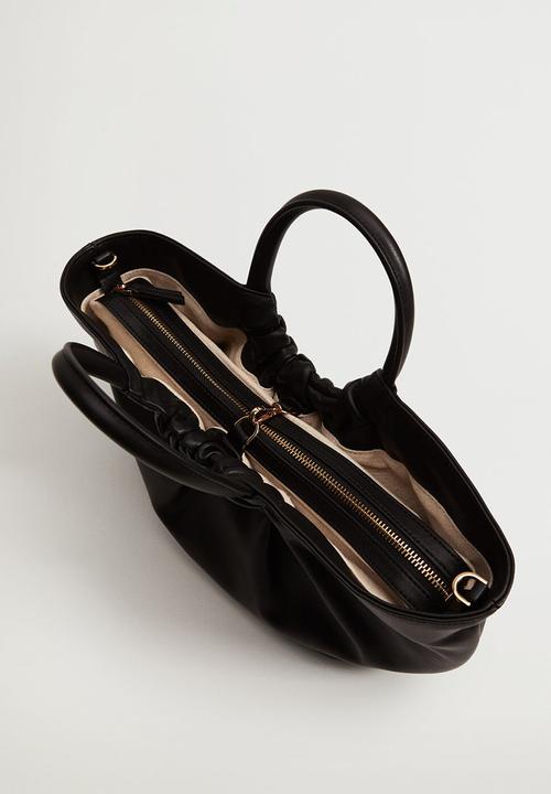 MANGO - Bag dumpling - black