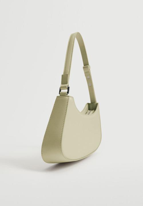 MANGO - Baguette bag - green